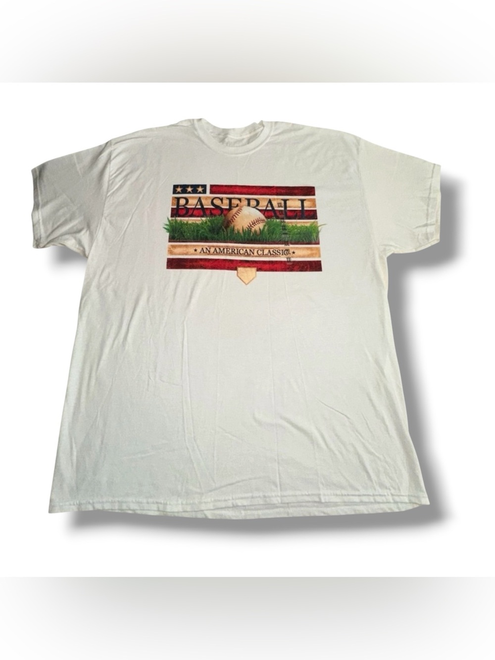 Men’s Unknown Brand Baseball An American Classic T-Shirt